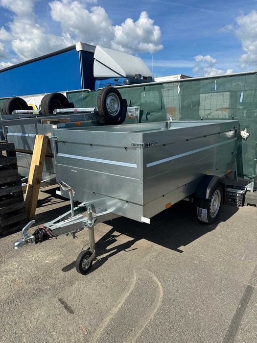 REMORCA 750 Kg, CU SISTEM DE FRANARE/Dim. 200(247) *122 *40 Cm (CIV R.A.R. 2026) !