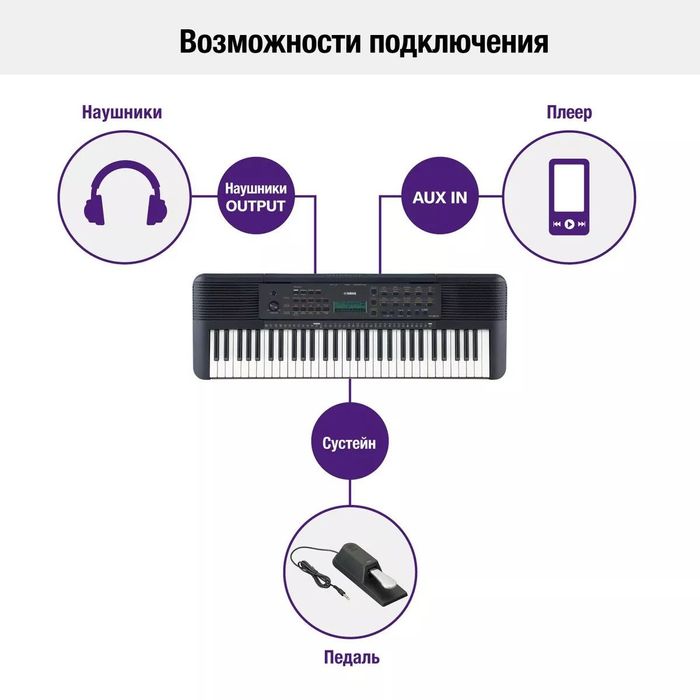 Синтезатор Yamaha PSR E273 для начинающих