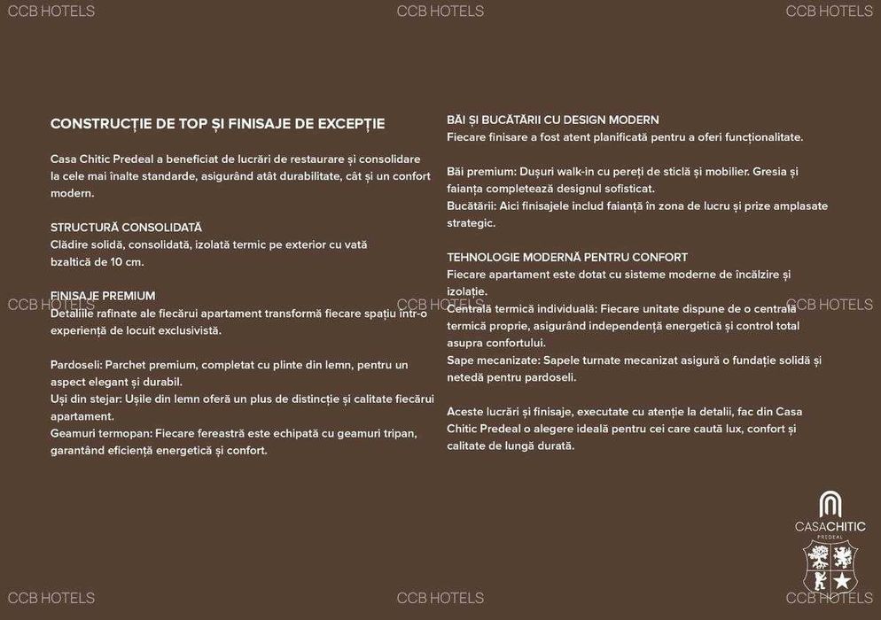 Apartament de vacanta- TVA 0% - Vila in stil Neo-Romanesc