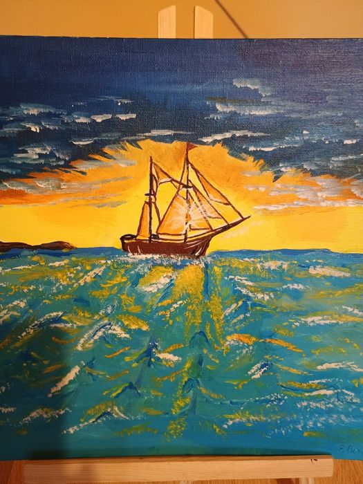 Авторска картина от акрил