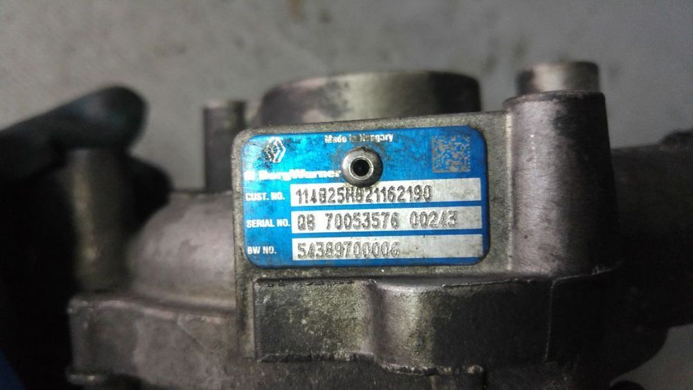 Turbina 1.5 d k9k mercedes a-class w176 b-class w246 nissan qashqai renault laguna 3 54389700006