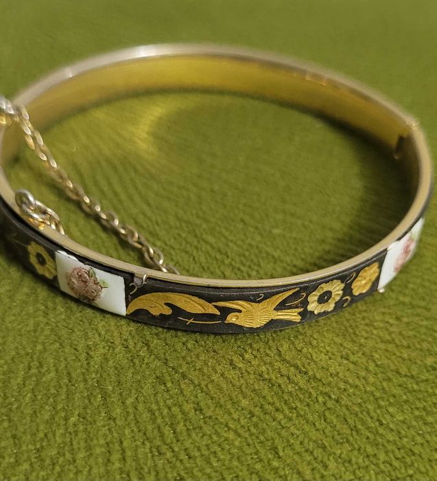 Brățară bangle Email, Toledo Damascene, Spania
