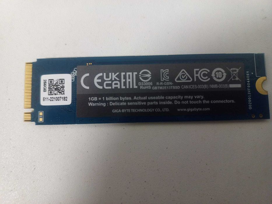 SSD Gigabyte gp-gsm2ne3256gntd 256G