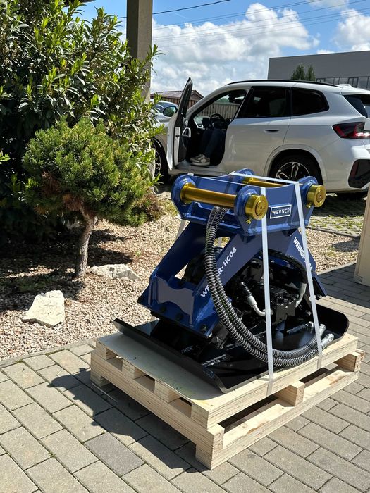 Placa compactoare buldo Cat 425, Komatsu wb 93, Volvo bl71