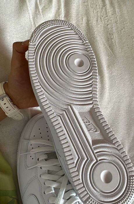 *NEW* Nike Air Force 1 Low Triple White - |BOX| - verificare colet