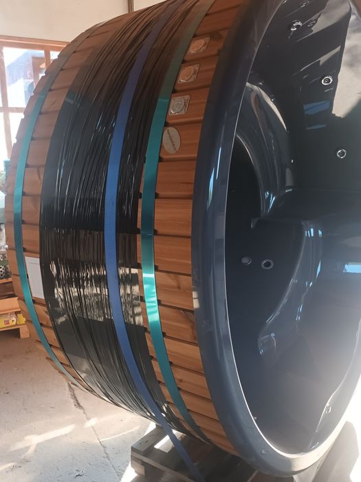 Ciubar din fibra de sticla, "Wellness" diam.2.25m cu soba incorporata