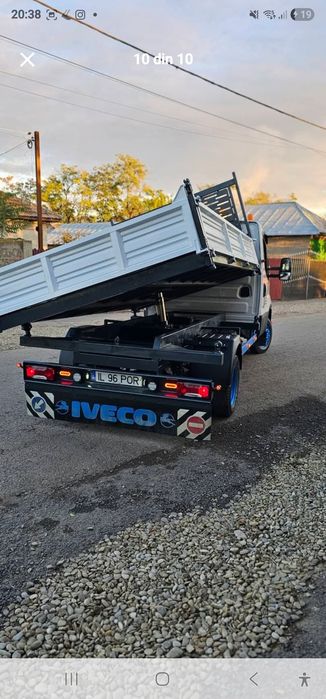 Vând iveco basculabil electric  3 părți, omologat