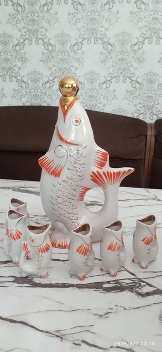 Коньячный набор"Рыбка"
