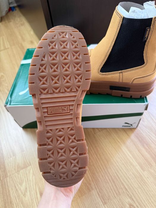 Боти Puma от велур