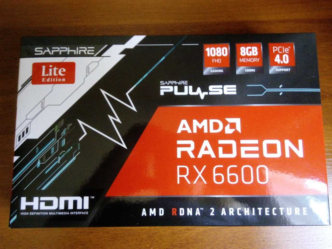 Sapphire AMD Radeon RX 6600 Pulse. RX 6600 Pulse.