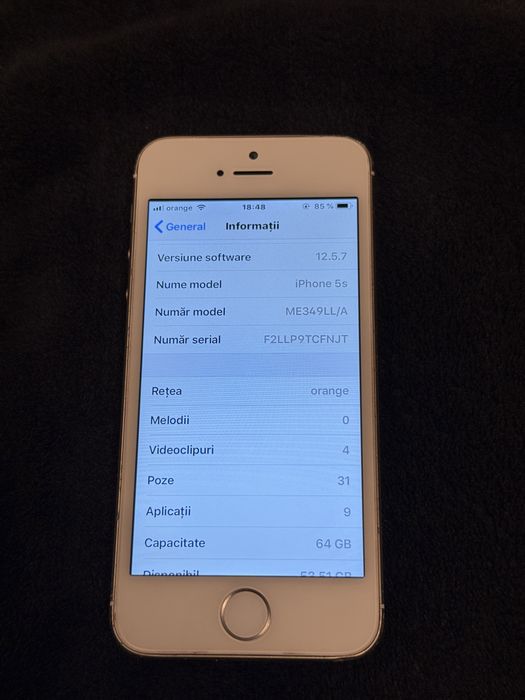 iPhone 5s Gold 64GB