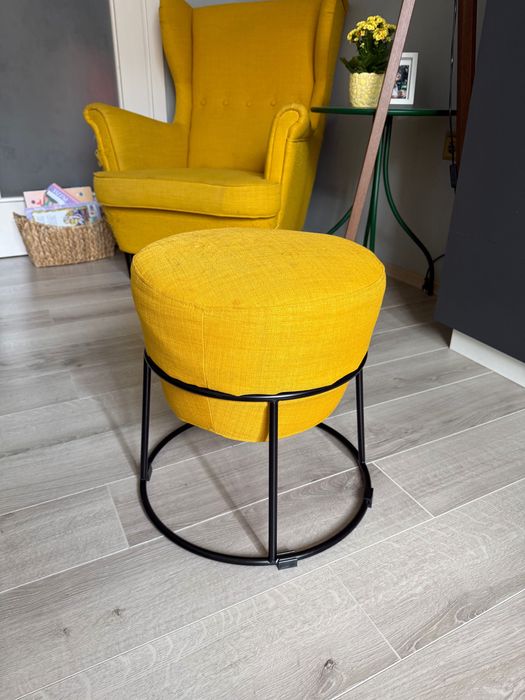 Жълто кресло и табуретка - ИКЕА