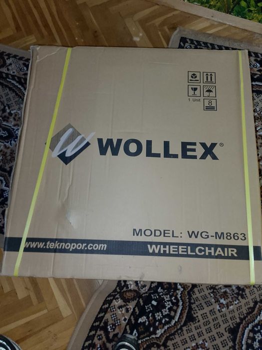 Инвалидна Количка Марка:  WOLLEX Модел:  WG-M863