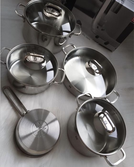 Со скидкой набор кастрюль zwilling