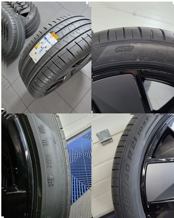 Оригинални VW TOUAREG R-LINE 21” LEEDS + PIRELLI P ZERO