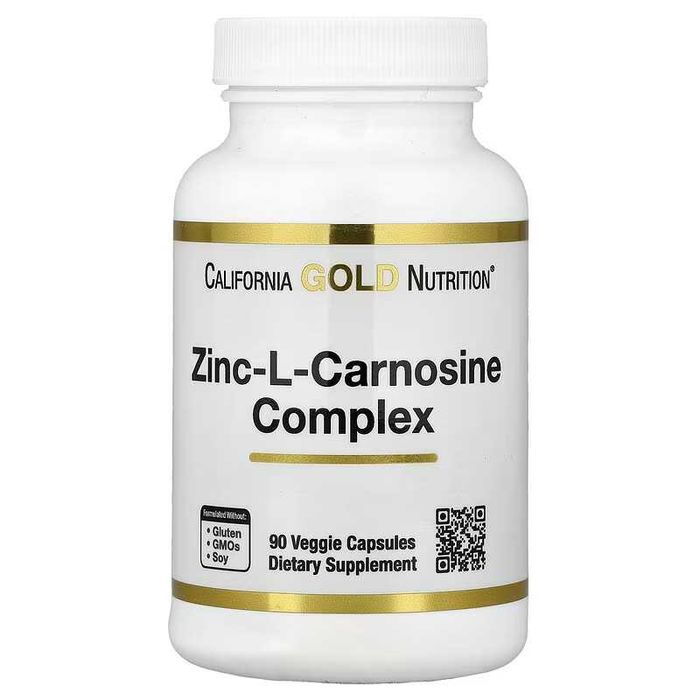California Gold Zinc-L-Carnosine Complex комплекс с цинк-L-карнозином