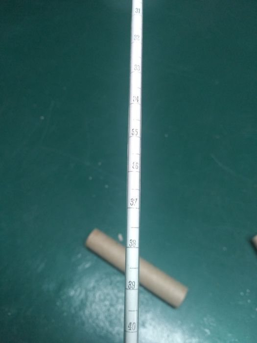 Сахаромер с термометром.