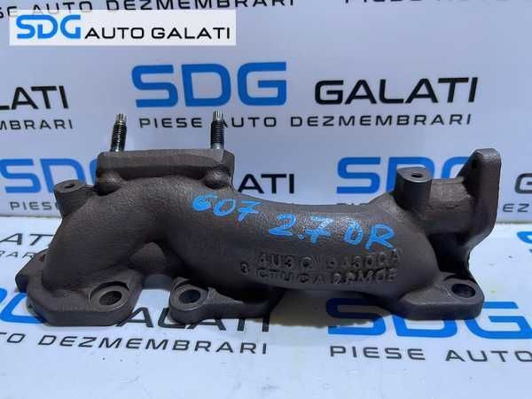Galerie Evacuare Dreapta Peugeot 407 2.7 HDI 2005 - 2010 Cod 4U3Q-9430-CA 4U3Q9430CA