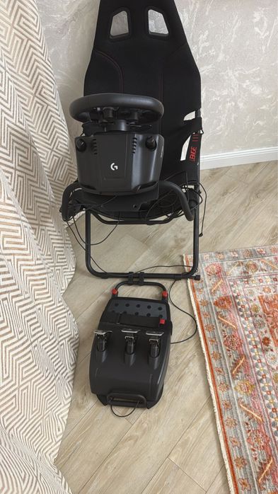 руль Logitech брал за 520к