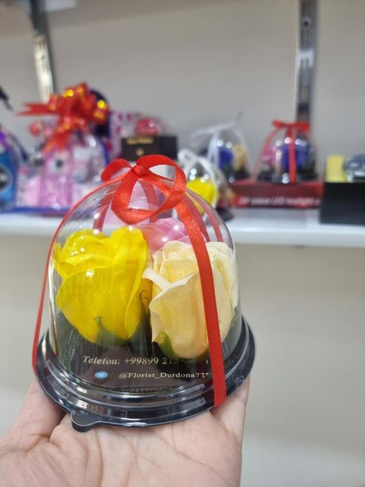 Sovunli atirgul decoratif