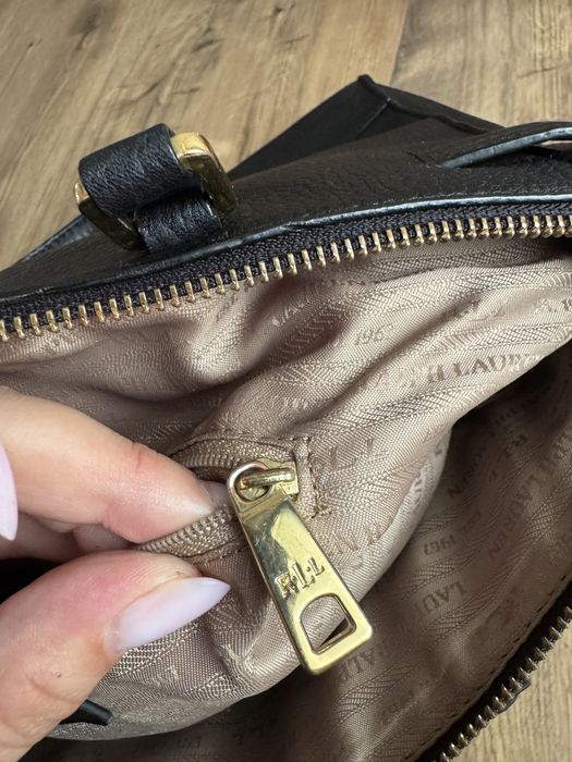 Geanta de piele naturala Ralph Lauren Originala