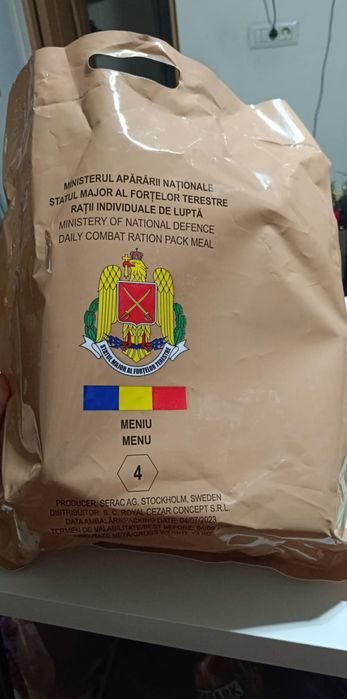Pachete alimentare sigilate – ideale pentru camping