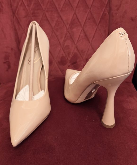 Pantofi lac nude, Sam Edelman, nr. 37