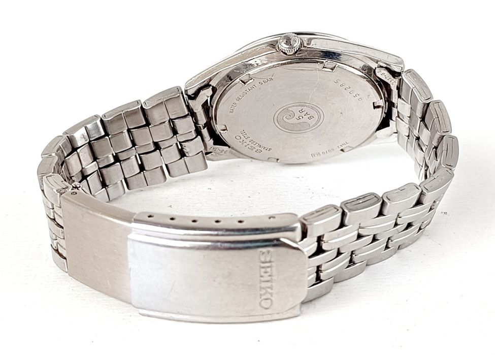Мъжки винтидж кварцов спортен часовник Seiko 7N42-7011, работещ