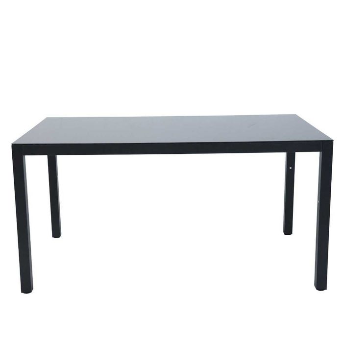 Set terasă Grandio Mob Lisa, masă și 6 scaune metal negru