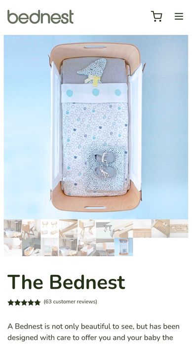 Bed nest легло за бебе