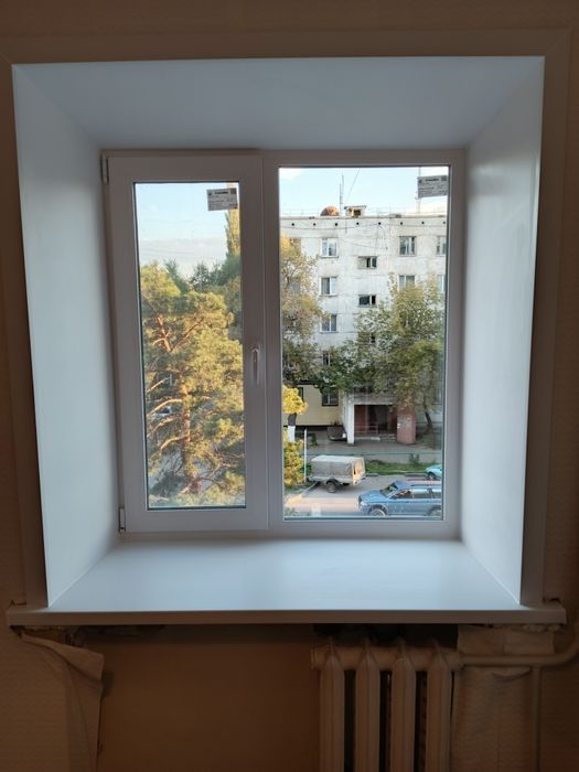 Балконы, окна, откосы.