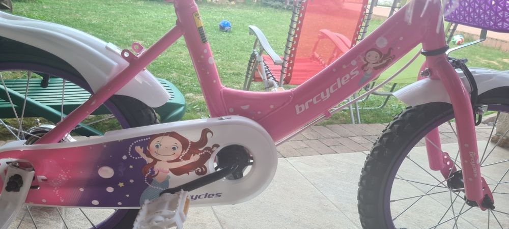 Bicicleta cu roti de 16 inch
