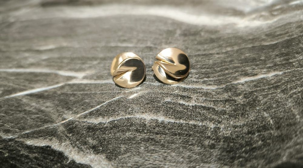 Серьги золотые 583 проба Россия