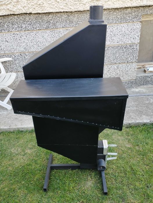 Гравитачна печка на пелети /БЕЗ ТОК/