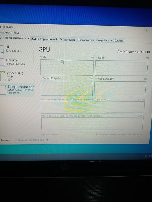 Ноутбук 4ядра 8гб/300гб