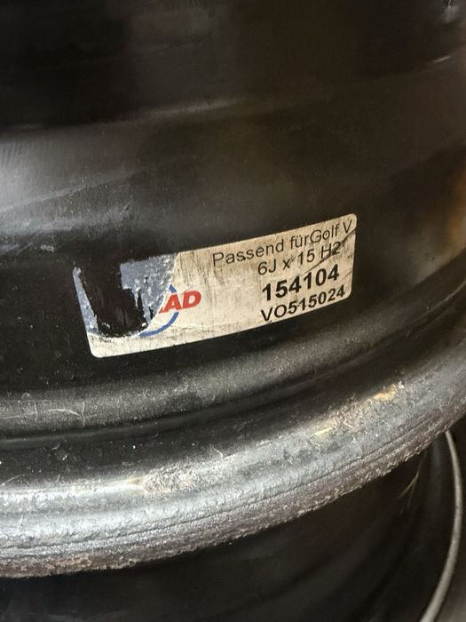 Джанти 15, 5х112 VW