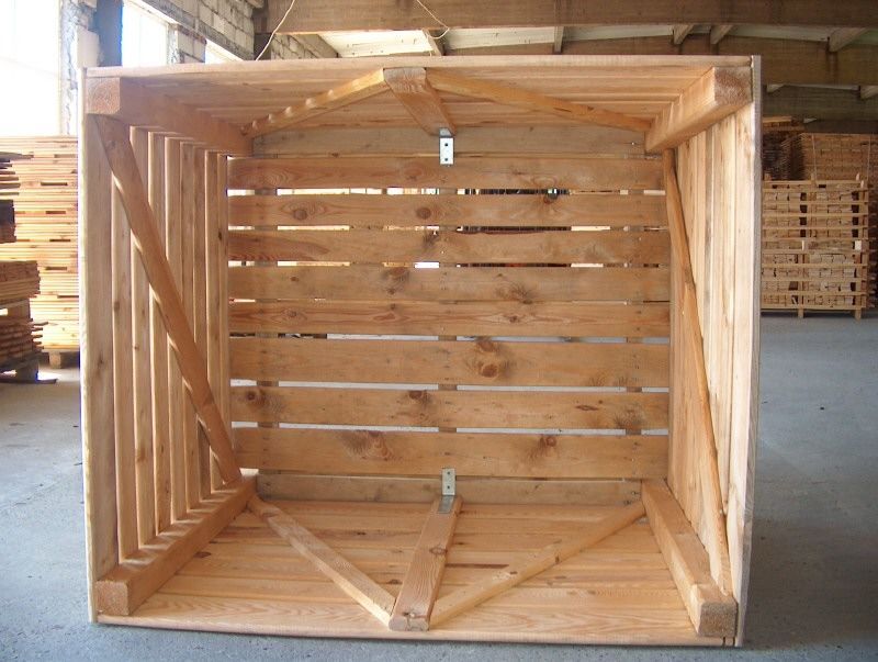 Дървени бокс палети