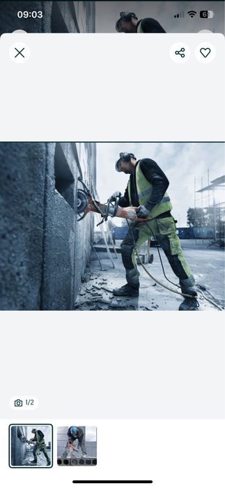 Перфаратор хизмати.Бетон резка алмазной бур