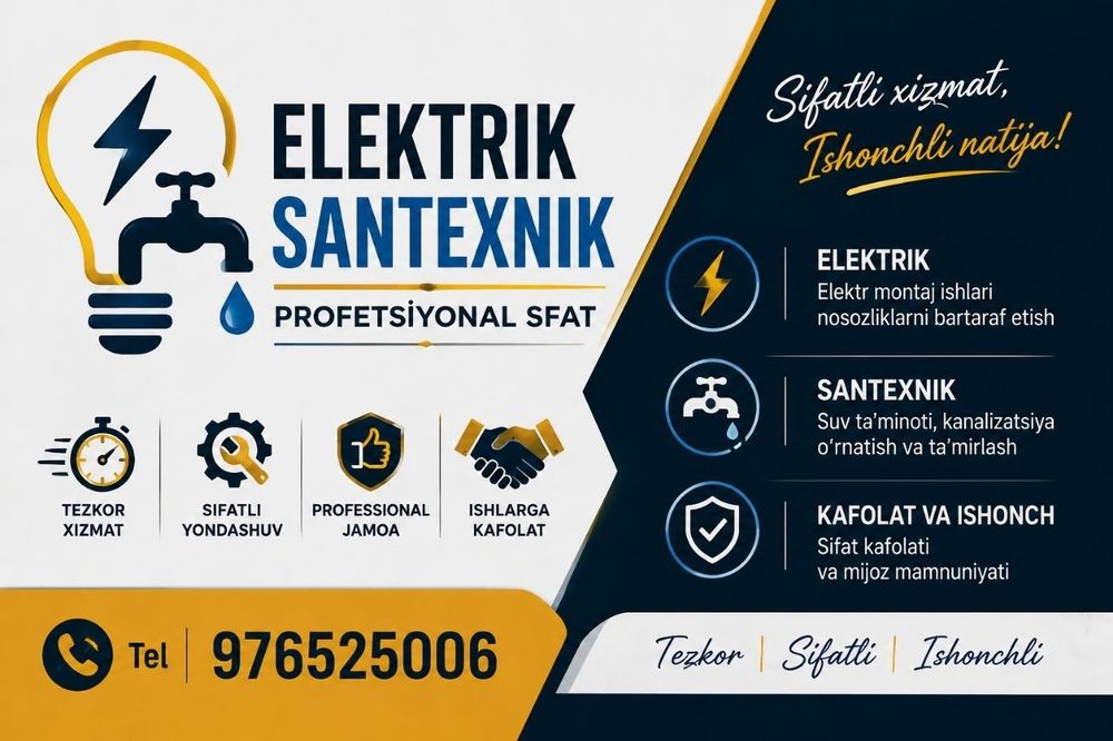 Elektrika va santexnika