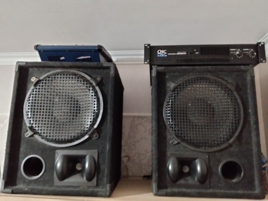 Продам микшер, колонки, усилитель