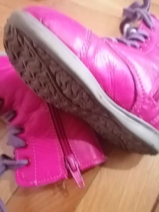 Ghete piele 22 usor imblanite