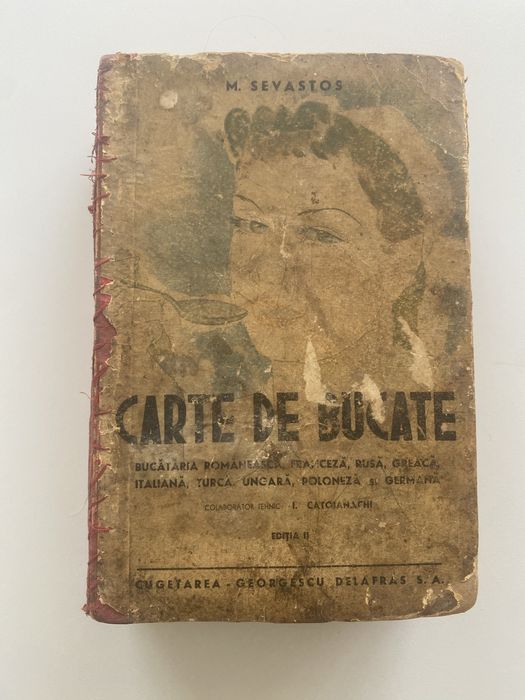 carte de bucate m.sevastos editia a 2-a-1944