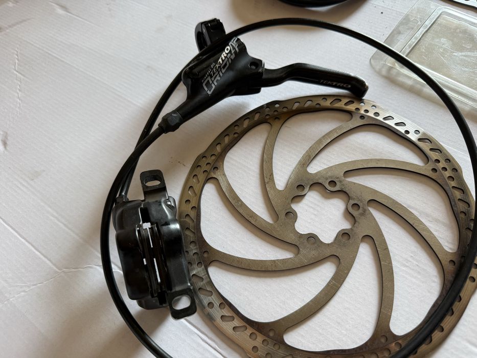 Set frâne Tektro Orion 4P complet ( e-bike bicicleta electrica haibike  )