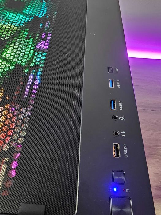 Гаранция! RTX 3070 8GB, Ryzen 7 5700X, 16GB RAM, Геймърски компютър!