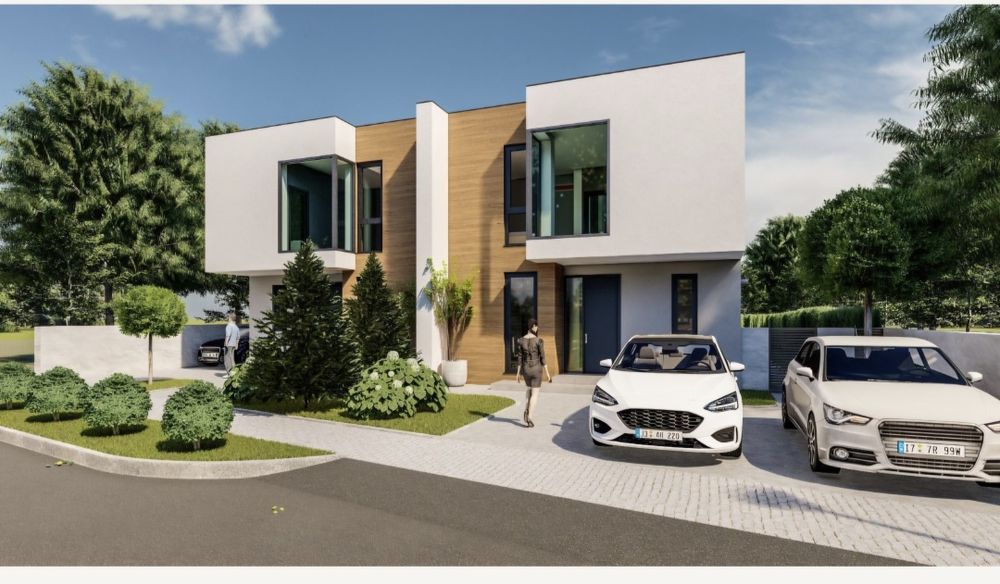 Vand teren cu proiect si AC duplex Calea Urseni