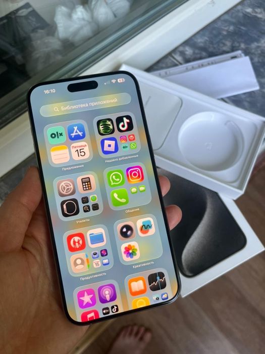 Iphone 15 pro max 256гб идеал