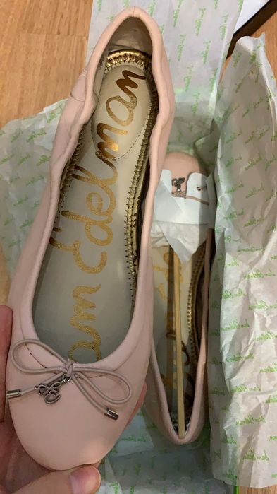 Pantofi Mango piele,balerini piele Sam Edelman