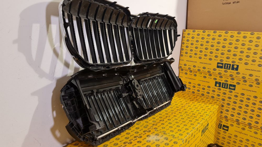 Grila activa hota clapete deflector aer trager  BMW 7 G11 G12 facelift