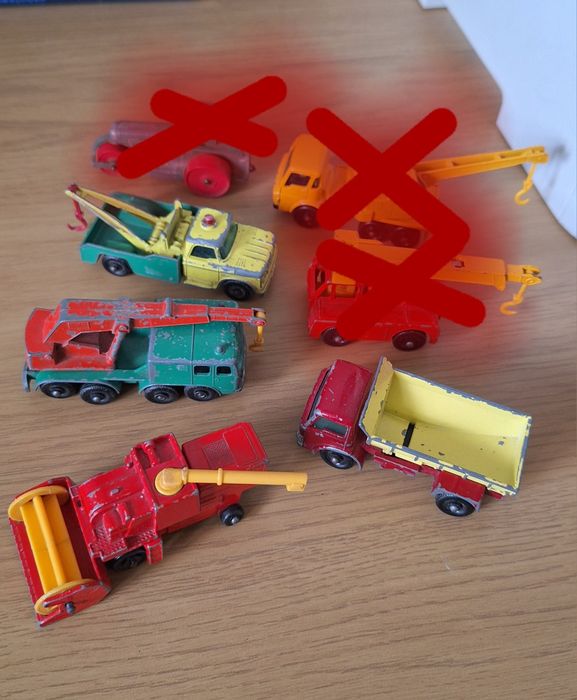 Matchbox Lesney, regular wheels, stare din imagini