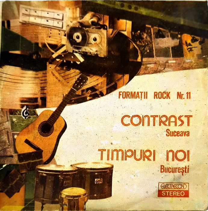 Vinil formații rock cContrast și Timpuri noi Electrecord 1988